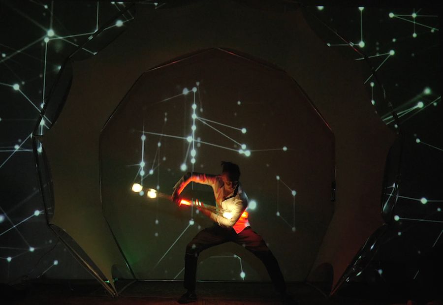 Video mapping taneční sólo — fotka 3