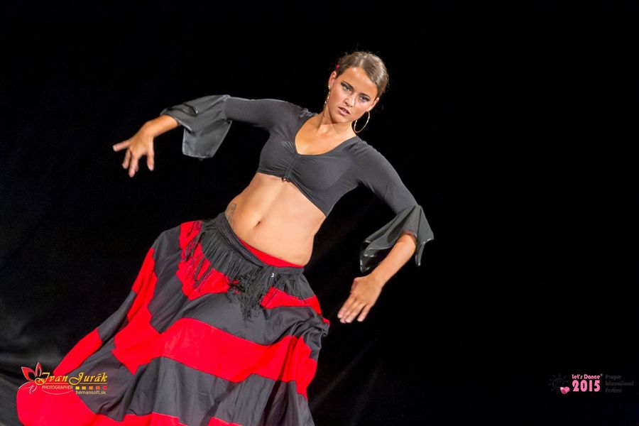 Orientální tanečnice Zahra