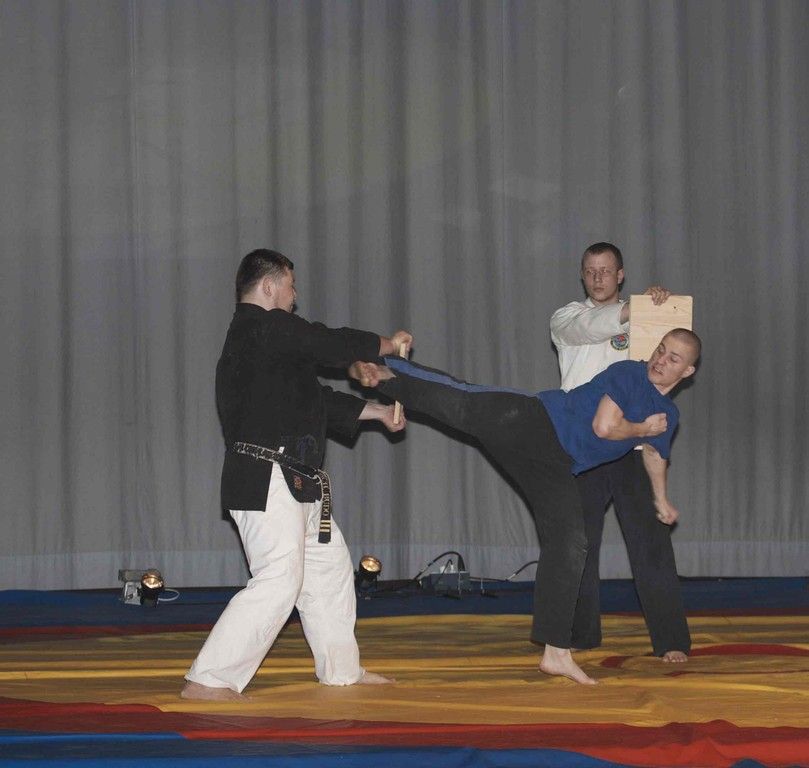 Warriors fight team - Extreme tameshiwary show — fotka 3