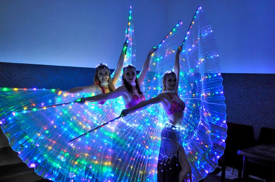 LED dance show/ light show