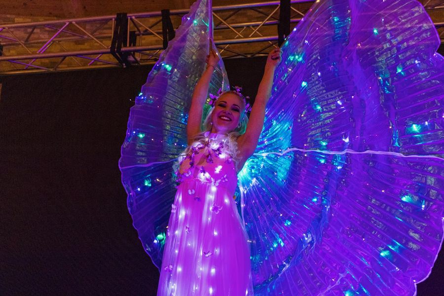 LED Light dance show - Motýlí Víly — fotka 2