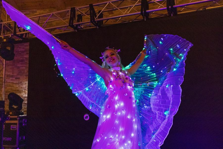 LED Light dance show - Motýlí Víly — fotka 4
