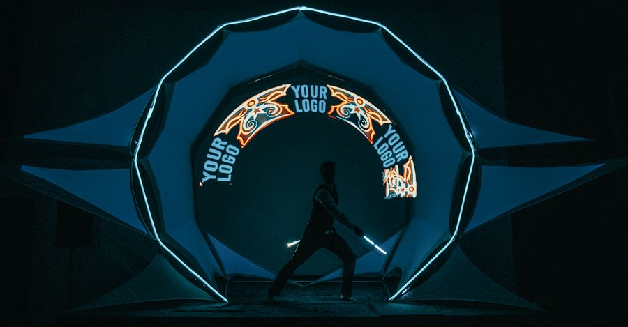 Video mapping taneční sólo — fotka 2