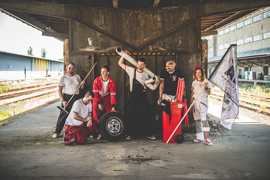 Bubenická show Groove Army a firemní bubnování