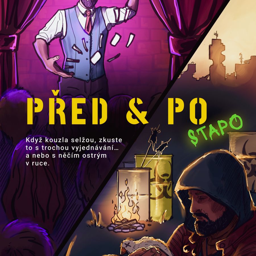 Kouzelnická show "PŘED & POstapo"