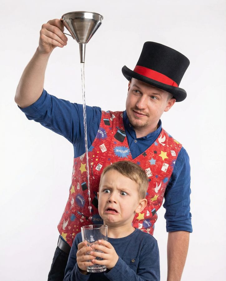 Kouzelník pro děti Jakub Bílek – interaktivní show se zvířátky a balónky