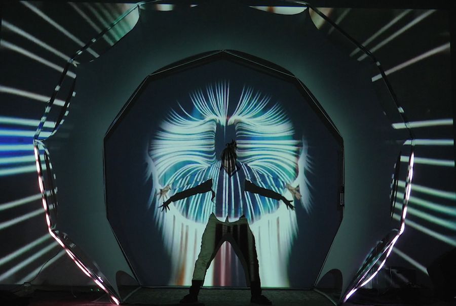 Video mapping taneční sólo — fotka 4