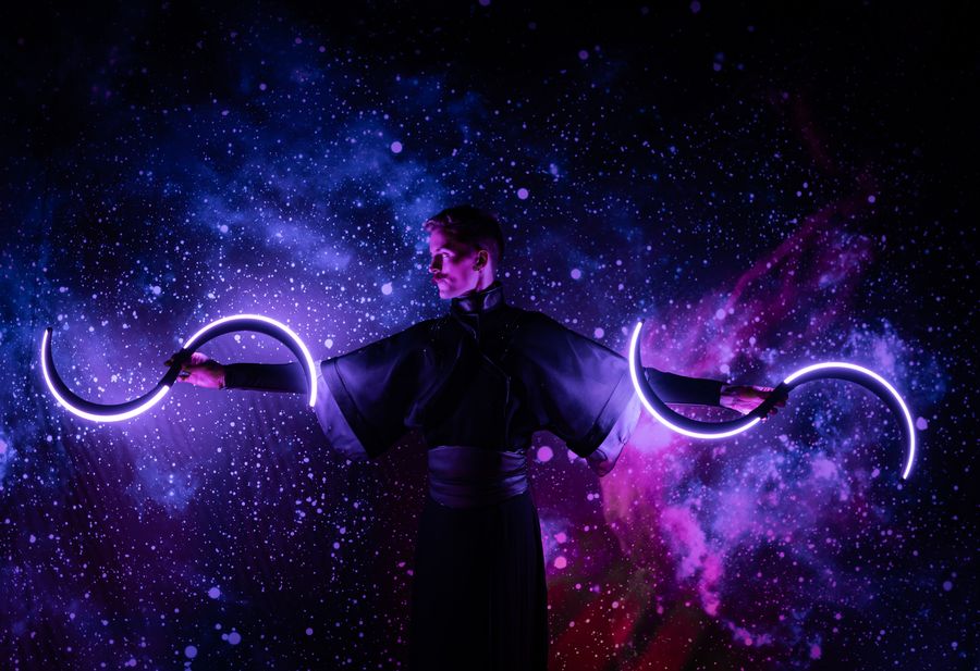 Elegantní LED show na svatbu — fotka 5