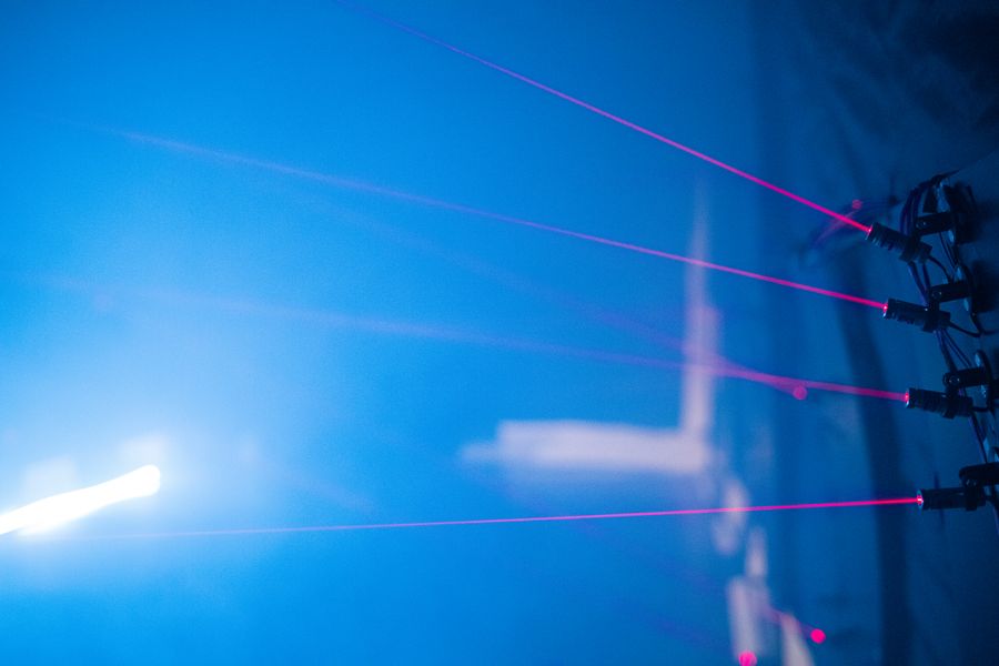 Přenosné laserové bludiště  — fotka 3