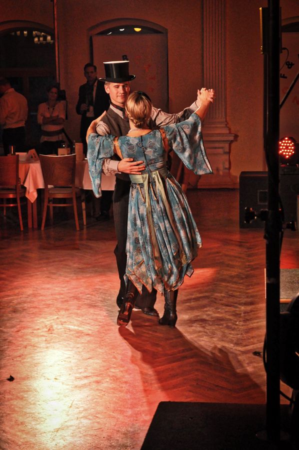20.-30. léta taneční vystoupení - Charleston, Swing, Stará Praha — fotka 4