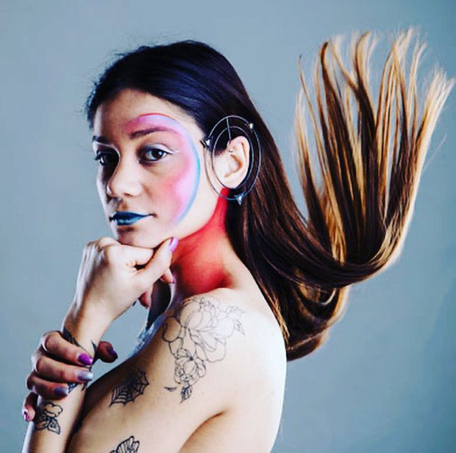 Party-Festival color Make up — fotka 6