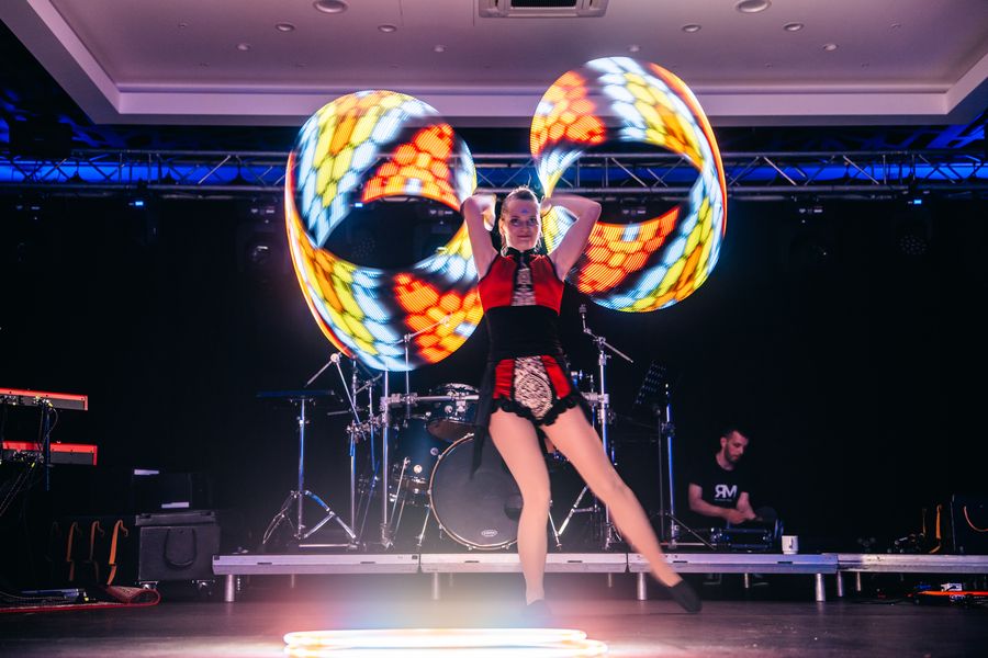 Hula Hoop Světelná Show — fotka 5