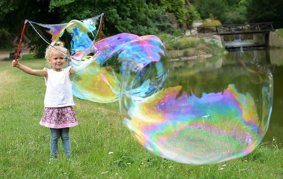 Bublinová dílna – Bubble Workshop s obřími bublinami — fotka 7