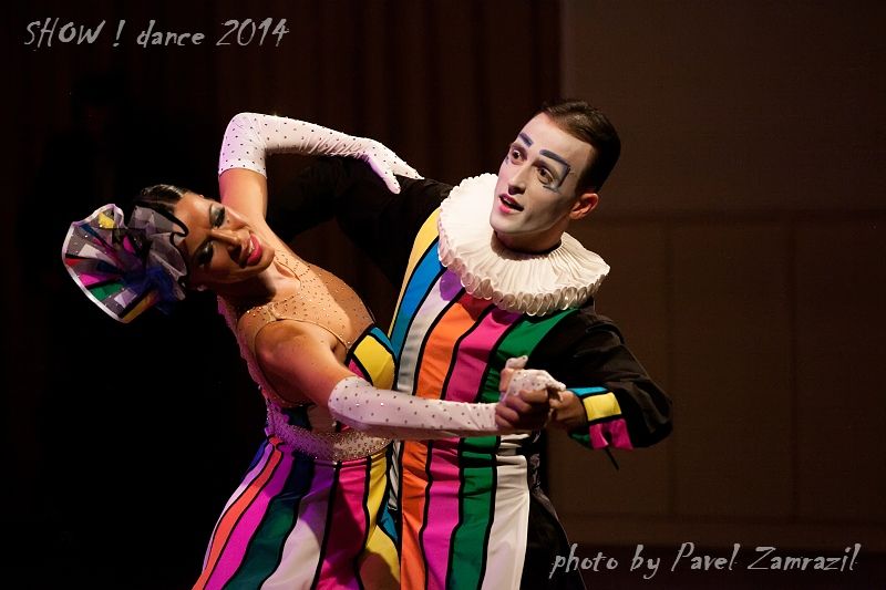 Předtančení "Cirkus dvou srdcí"
