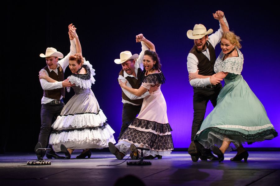 Western dance show — fotka 2
