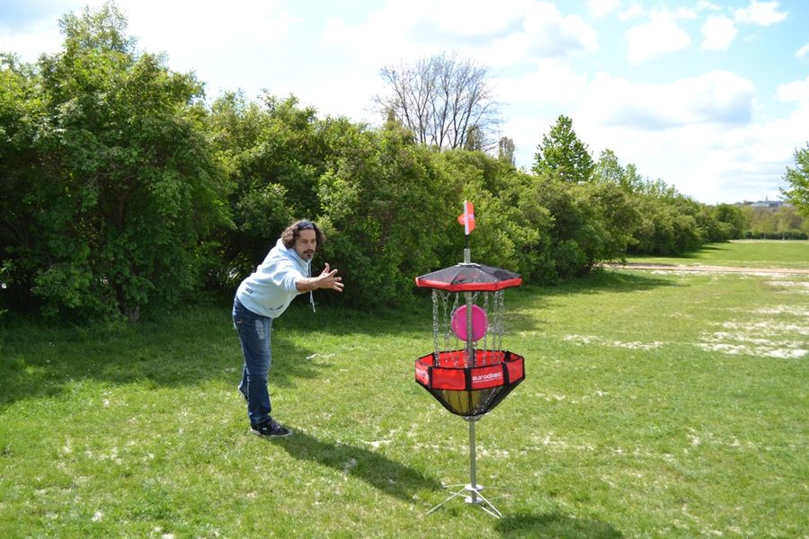 Mobilní discgolfové hřiště — fotka 2