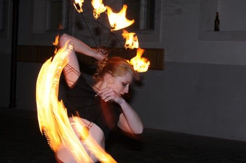 Solathis Fire - indoor fireshow Solathis — fotka 6