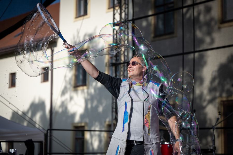 Bubble Art – Bublinová show Matěje Kodeše — fotka 4