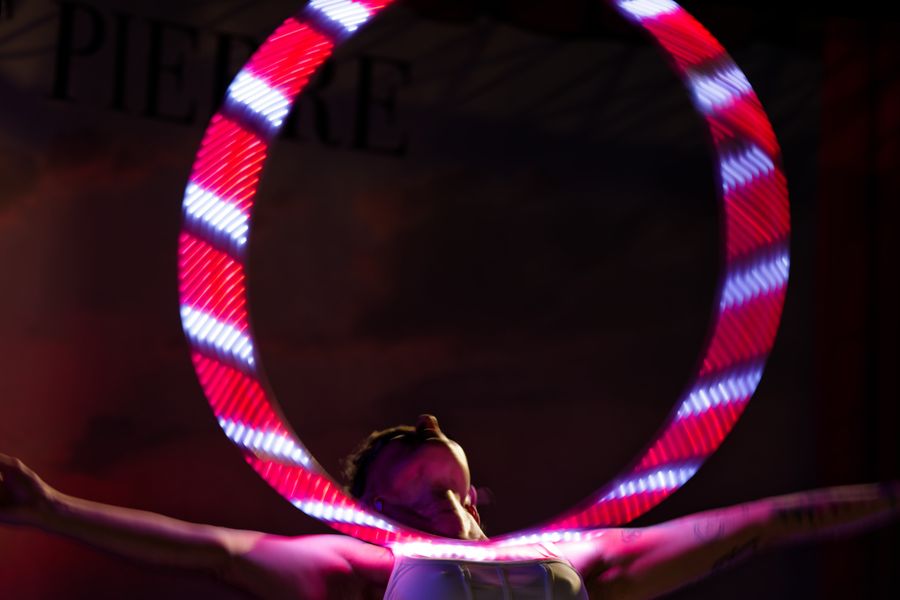 Světelná show ○ Hula Hoop Vějíře Pixel Poi ○ — fotka 4