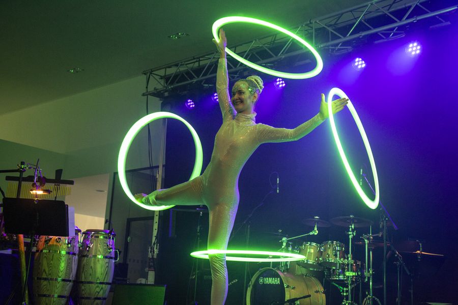 Hula Hoop Světelná Show — fotka 1