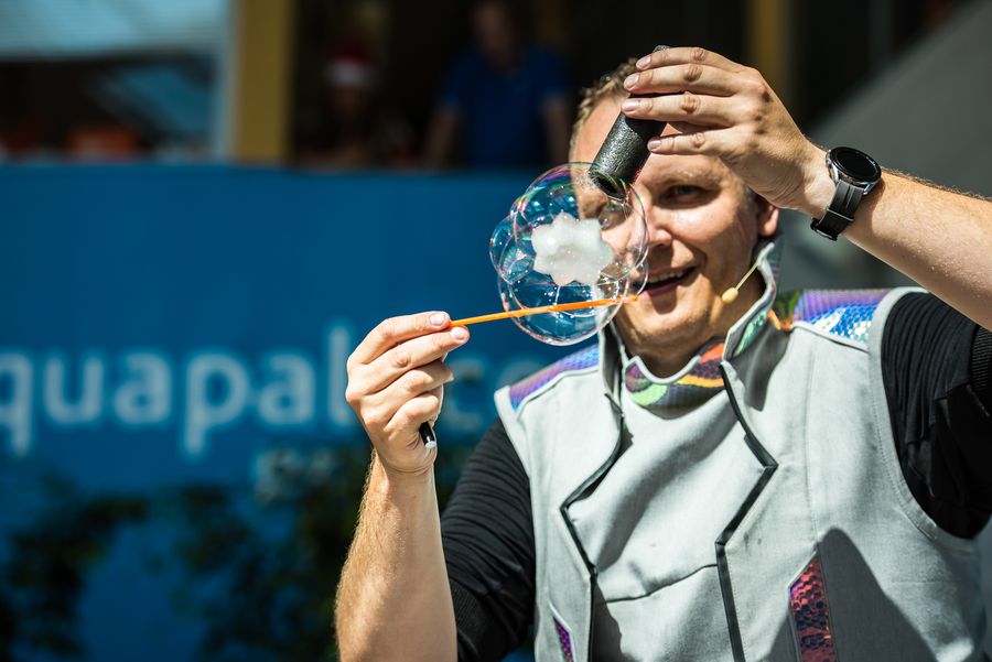 Bubble Art – Bublinová show Matěje Kodeše — fotka 5