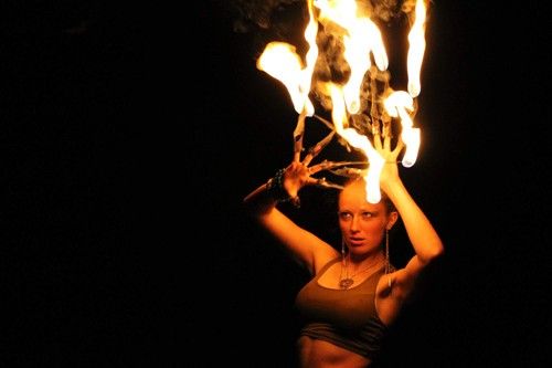 Solathis Fire - indoor fireshow Solathis — fotka 5