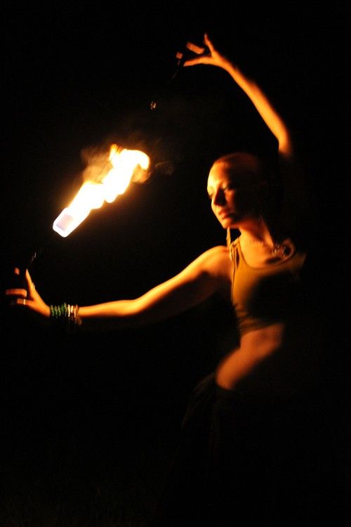 Solathis Fire - indoor fireshow Solathis — fotka 2