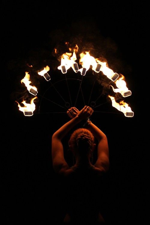 Solathis Fire - indoor fireshow Solathis — fotka 3