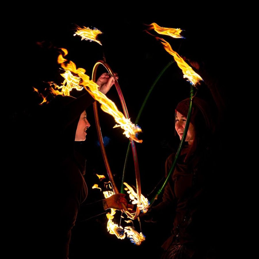 Fireshow Cirkus van karavan — fotka 6