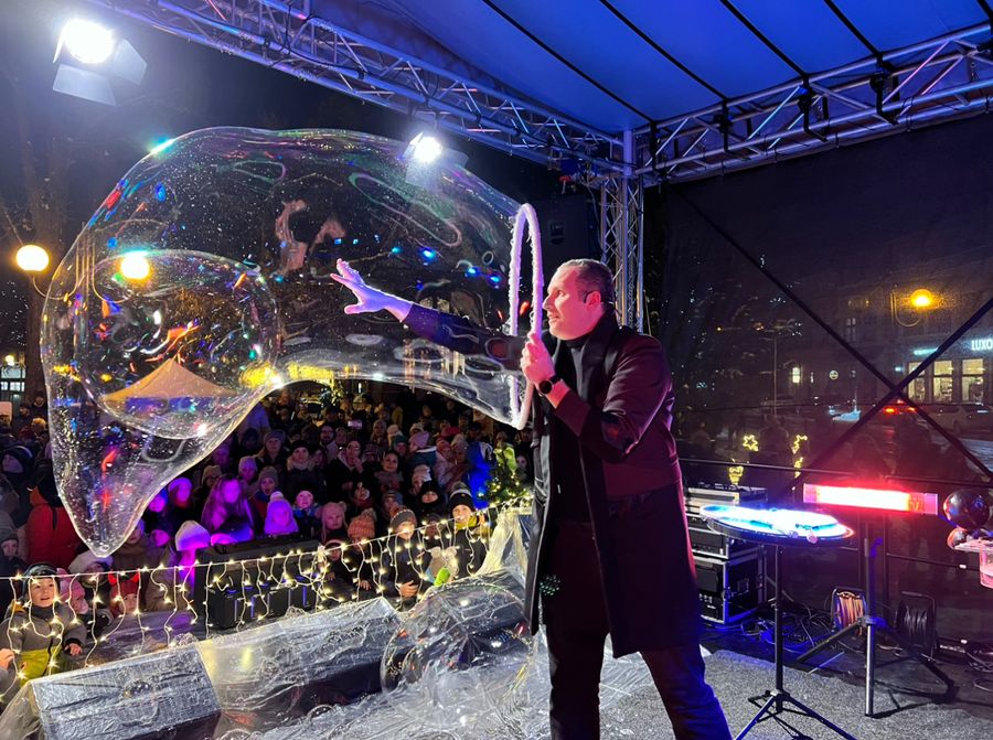 Mikulášská bublinová show — fotka 5