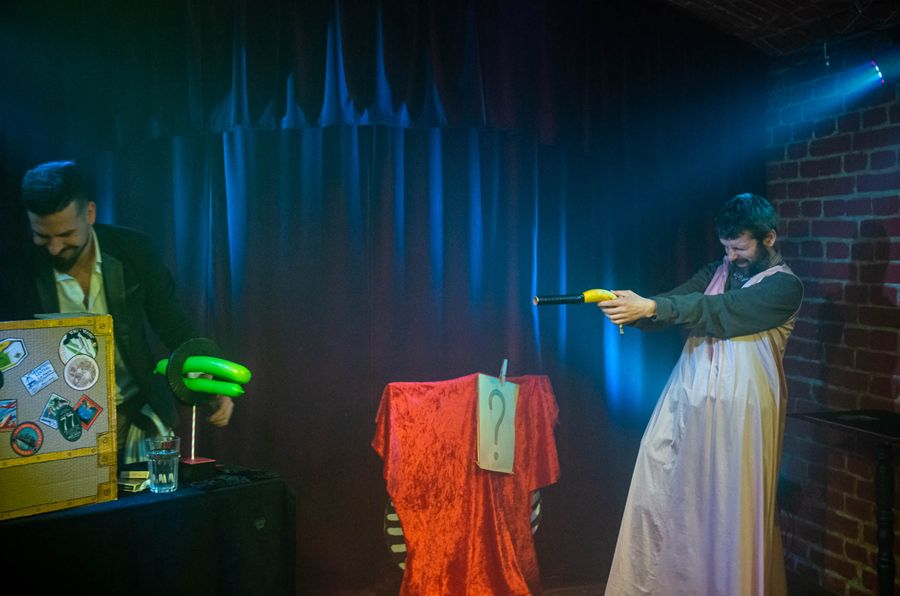 Kouzelnická show INDIANA JAMES A CHRÁM NEUVĚŘITELNÝCH NÁHOD  od Just Jamese