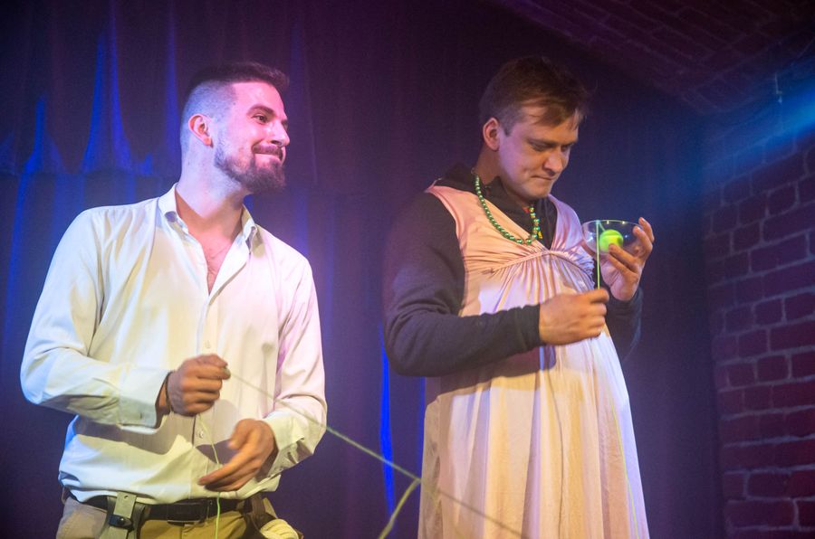 Kouzelnická show INDIANA JAMES A CHRÁM NEUVĚŘITELNÝCH NÁHOD  od Just Jamese — fotka 3