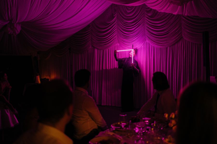 Elegantní LED show na svatbu — fotka 2