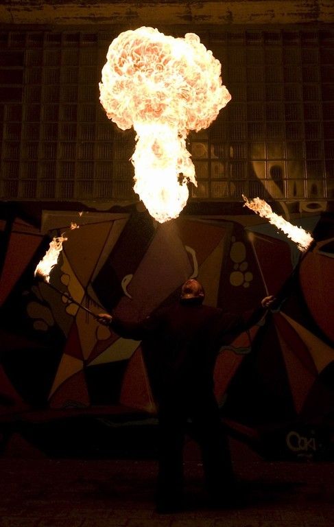 Fireshow skupiny Firelovers