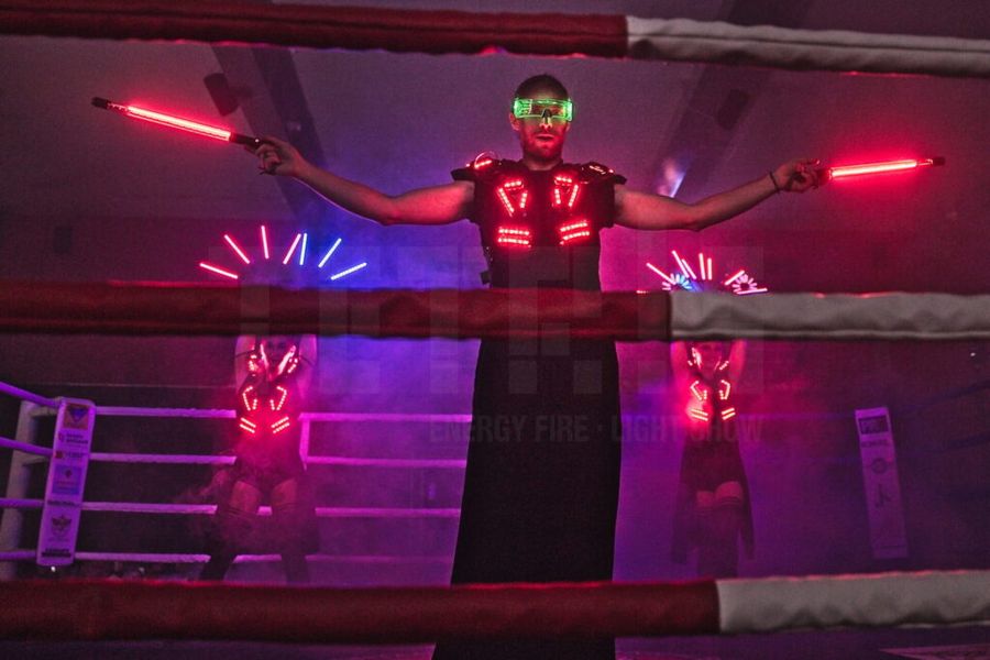 T.E.T.R.I.S.│Světelná show s LED kostýmy — fotka 3