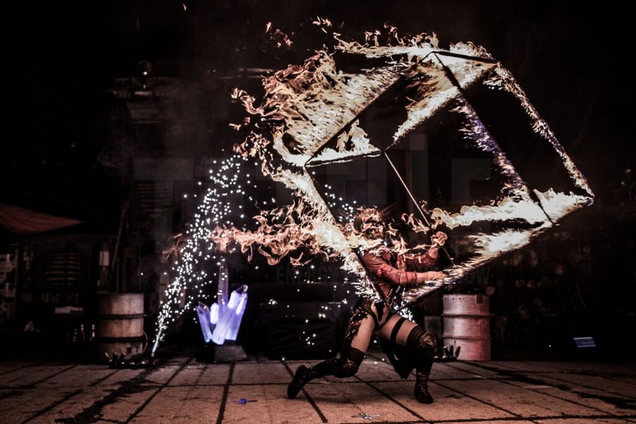 T.E.T.R.I.S.│Ohnivá show s pyrotechnickými efekty — fotka 2