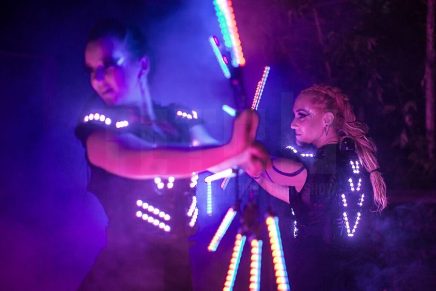 T.E.T.R.I.S.│Světelná show s LED kostýmy — fotka 2