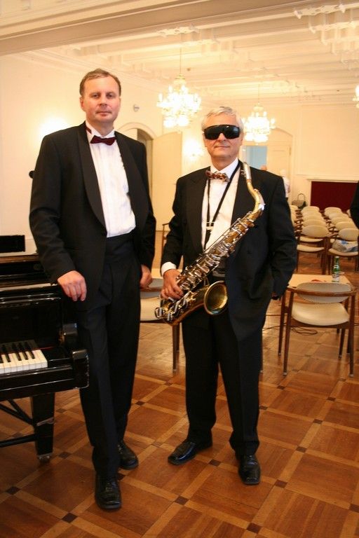 Jazzový saxofon — fotka 1