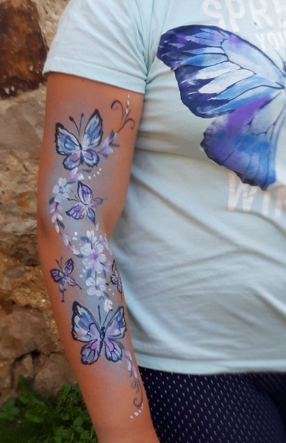face painting (malování na obličej, street art) — fotka 3