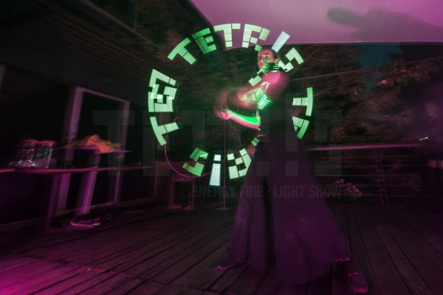 T.E.T.R.I.S.│Světelná show s LED kostýmy — fotka 4
