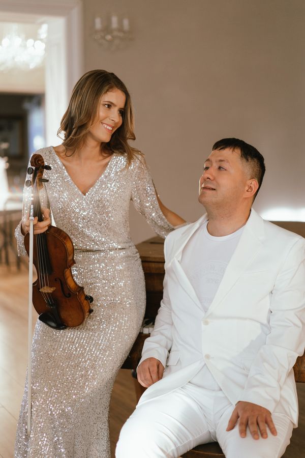 PV Acoustic: elegantní duo housle & piano na vánoční večírek — fotka 6