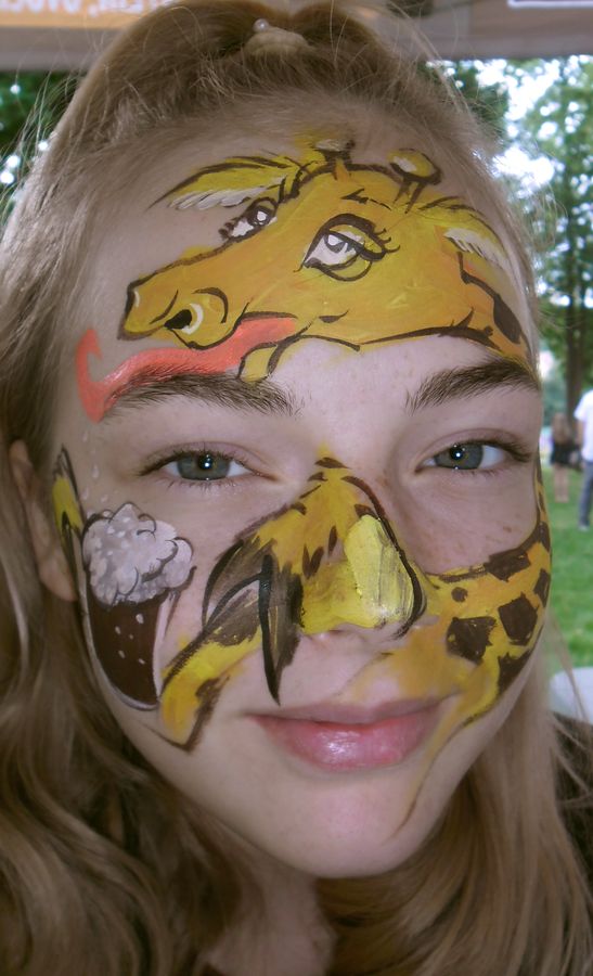 face painting (malování na obličej, street art) — fotka 2